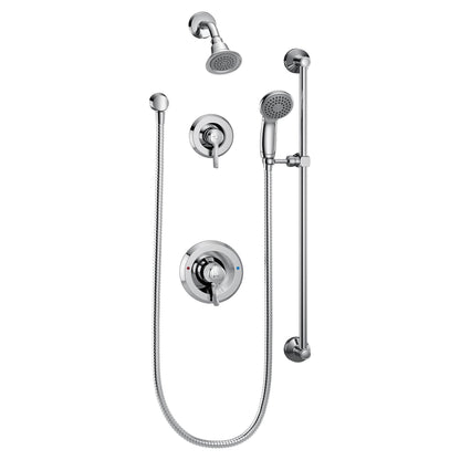 Classic Posi-Temp - 3-5/16" Dia - Wall Mount - 2.5 GPM
