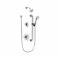 Moen® T9342GBM25 M-DURA™ Trim Kit, 3-5/16 in Dia Shower Head, 2.5 gpm Flow Rate, Polished Chrome, Import