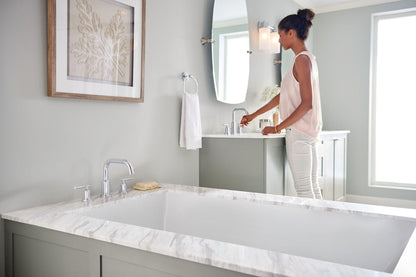 Gibson - Roman Tub Faucet - 10" Center - Deck Mount