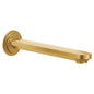 Moen® TF4326BG TF4326 Greenfield™ Hardware Diverter Spout, 10 in, 1/2 inch Connection Size, Metal, Brushed Gold, Domestic