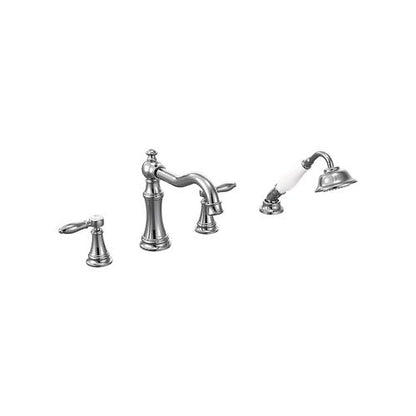 Weymouth - Roman Tub Faucet - 16" W x 9.13" D x 7.31" H