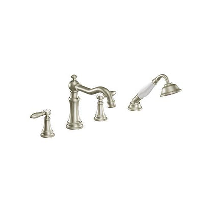 Weymouth - Roman Tub Faucet - 16" W x 9.13" D x 7.31" H
