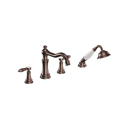 Weymouth - Roman Tub Faucet - 16" W x 9.13" D x 7.31" H