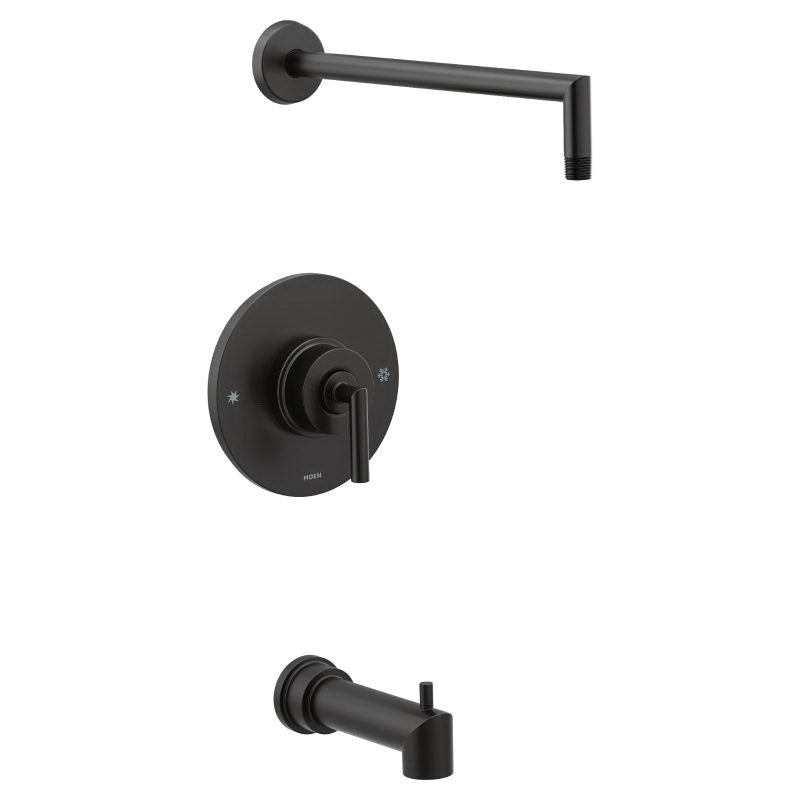 Moen® TS32003NHBL Tub/Shower Trim, Matte Black