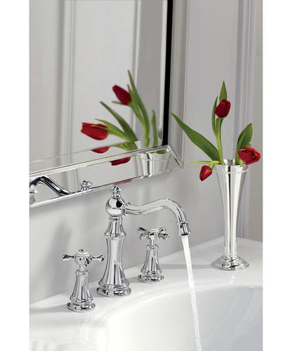 Weymouth Widespread Bathroom Faucet, Brushed Nickel