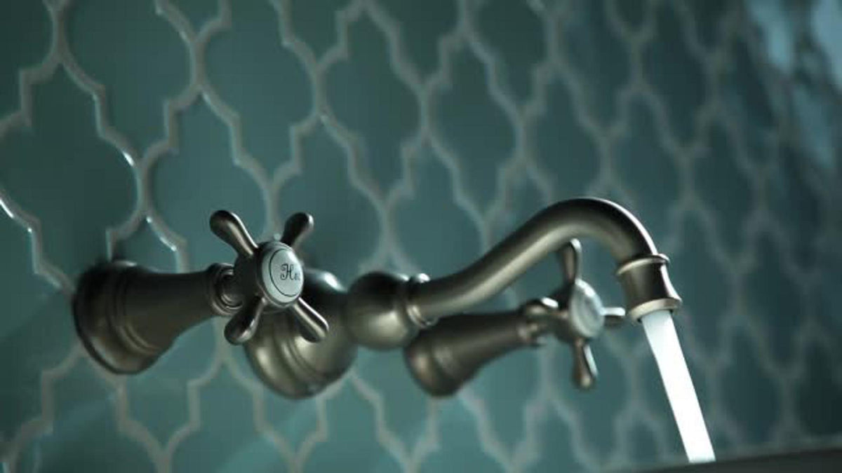 Weymouth - Bathroom Faucet - 1.2 to 1.5 GPM - Wall Mount