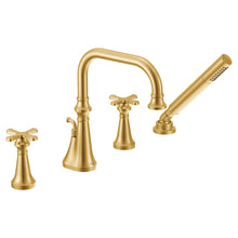 Colinet - Roman Tub Faucet - Lifeshine Brushed Gold
