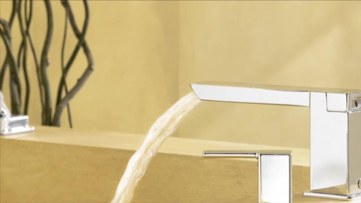 90 Degree - Widespread Roman Tub Faucet - Brushed Nickel