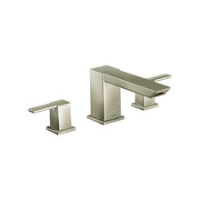 90 Degree - Widespread Roman Tub Faucet - Brushed Nickel