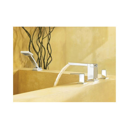 90 Degree - Roman Tub Faucet - 10 to 16" Center - Deck Mount