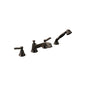 Moen® Rothbury™ Roman Tub Faucet, 10 to 16 in Center, 2 Handles, Function: Traditional, Domestic