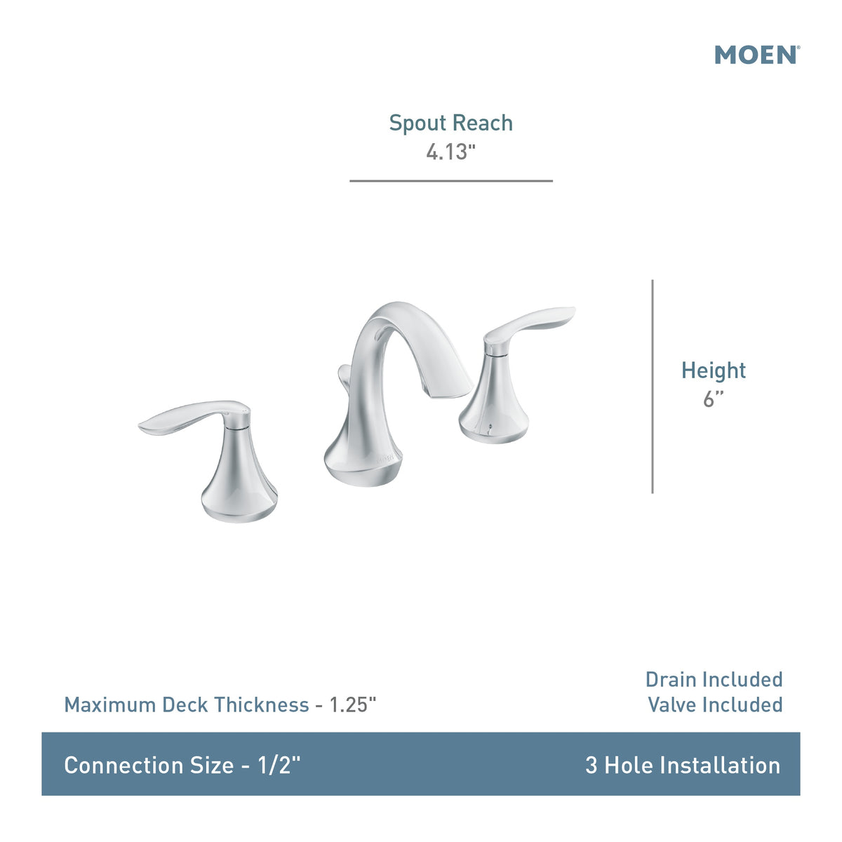 Eva - High Arc Bathroom Faucet - 1.2 GPM - 6"