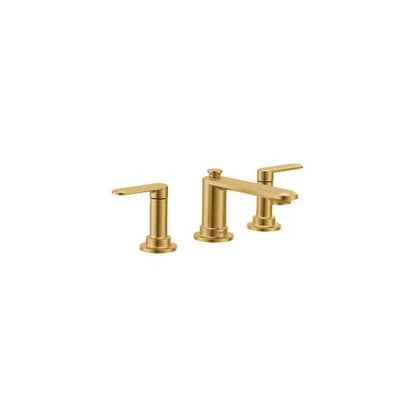 Greenfield - Low Arc Bathroom Faucet - Brushed Gold
