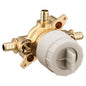 M-Core - 3PT Crimp PEX W/Stps - Wall Mount - Brass