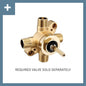 Moen® M-Pact™ M-Core™ UT2061BRB Transfer Valve Trim, Mediterranean Bronze