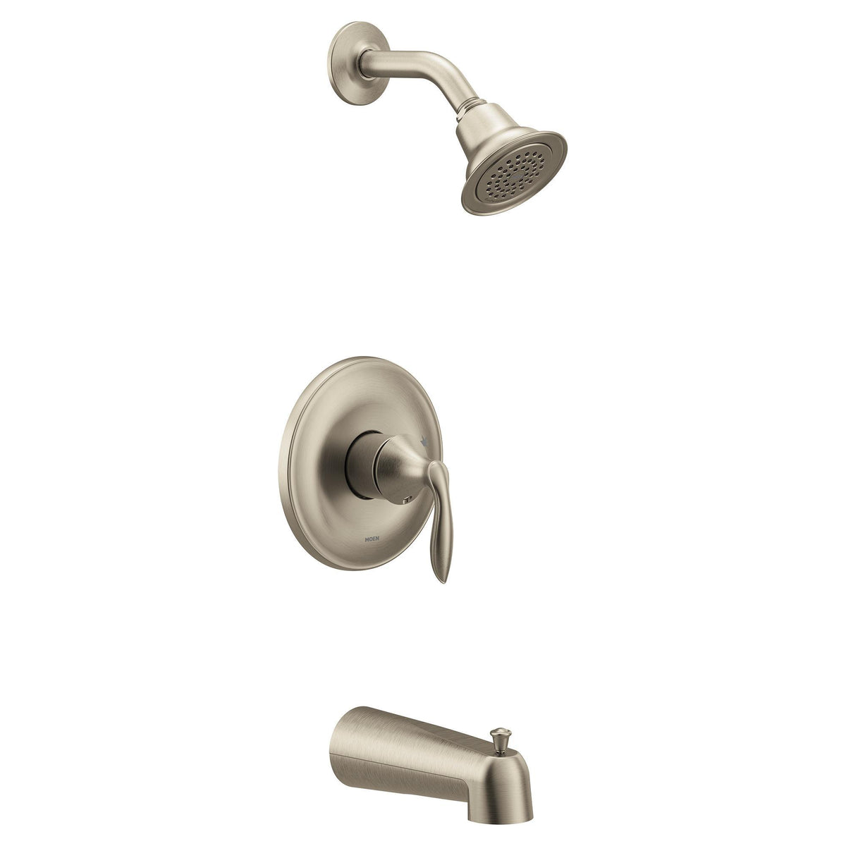 Moen® UT2133EPBN Tub/Shower Trim, 1.75 gpm Shower, Brushed Nickel