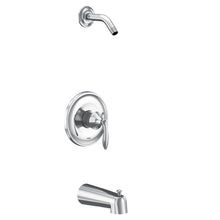 Eva M-Core - Tub/Shower Trim - Polished Chrome - Wall Mount