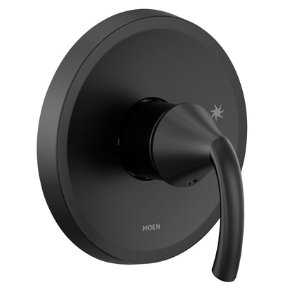 Glyde M-Core - Valve Trim - Matte Black - Wall Mount