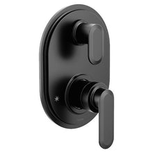 Greenfield - Transitional Valve Trim - Matte Black - Wall