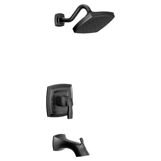 Voss - Transitional Tub and Shower Trim - 7.9" - Wall Mount