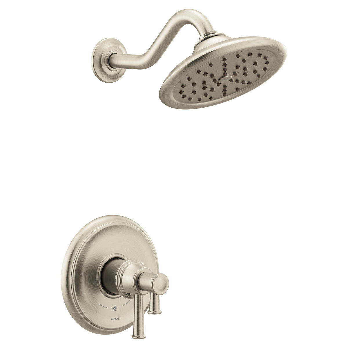 Belfield - Traditional Shower Trim - Brushed Nickel