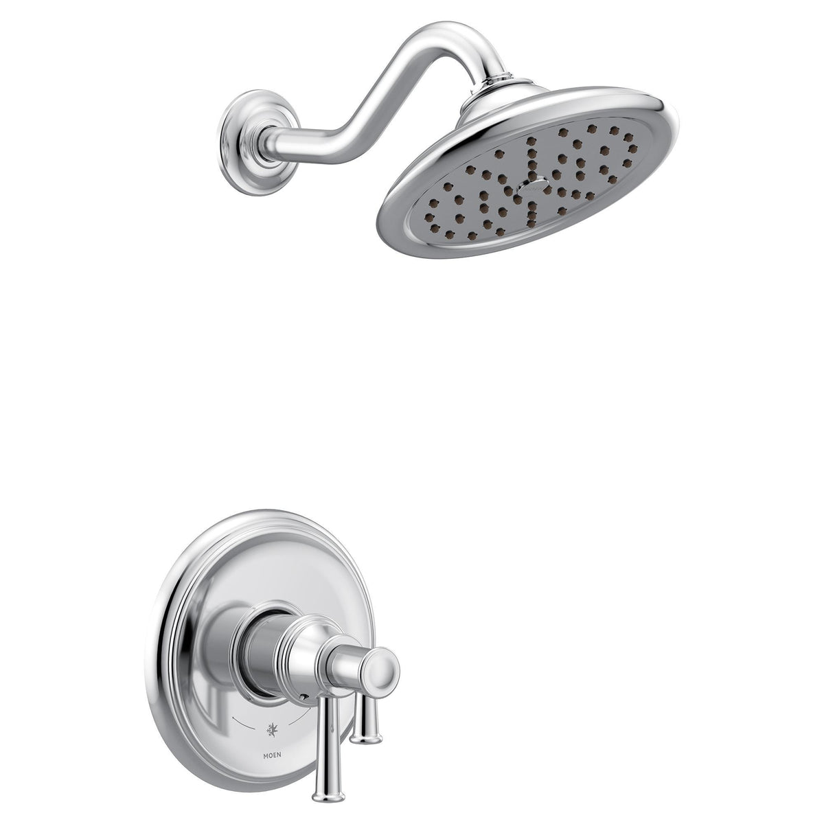 Belfield - Traditional Shower Trim - Chrome - Wall Mount