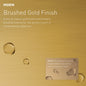 Pressure Balanced Tub and Shower Trim, Brushed Gold