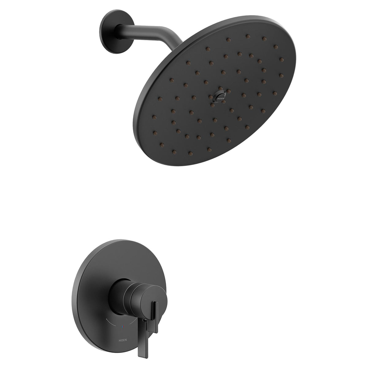 Cia - Modern Shower Trim - Matte Black - 1.75 GPM Shower