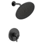 Cia - Modern Shower Trim - Matte Black - 1.75 GPM Shower