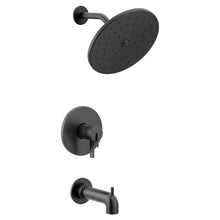 Cia - Modern Tub and Shower Trim - Matte Black - 6.5"