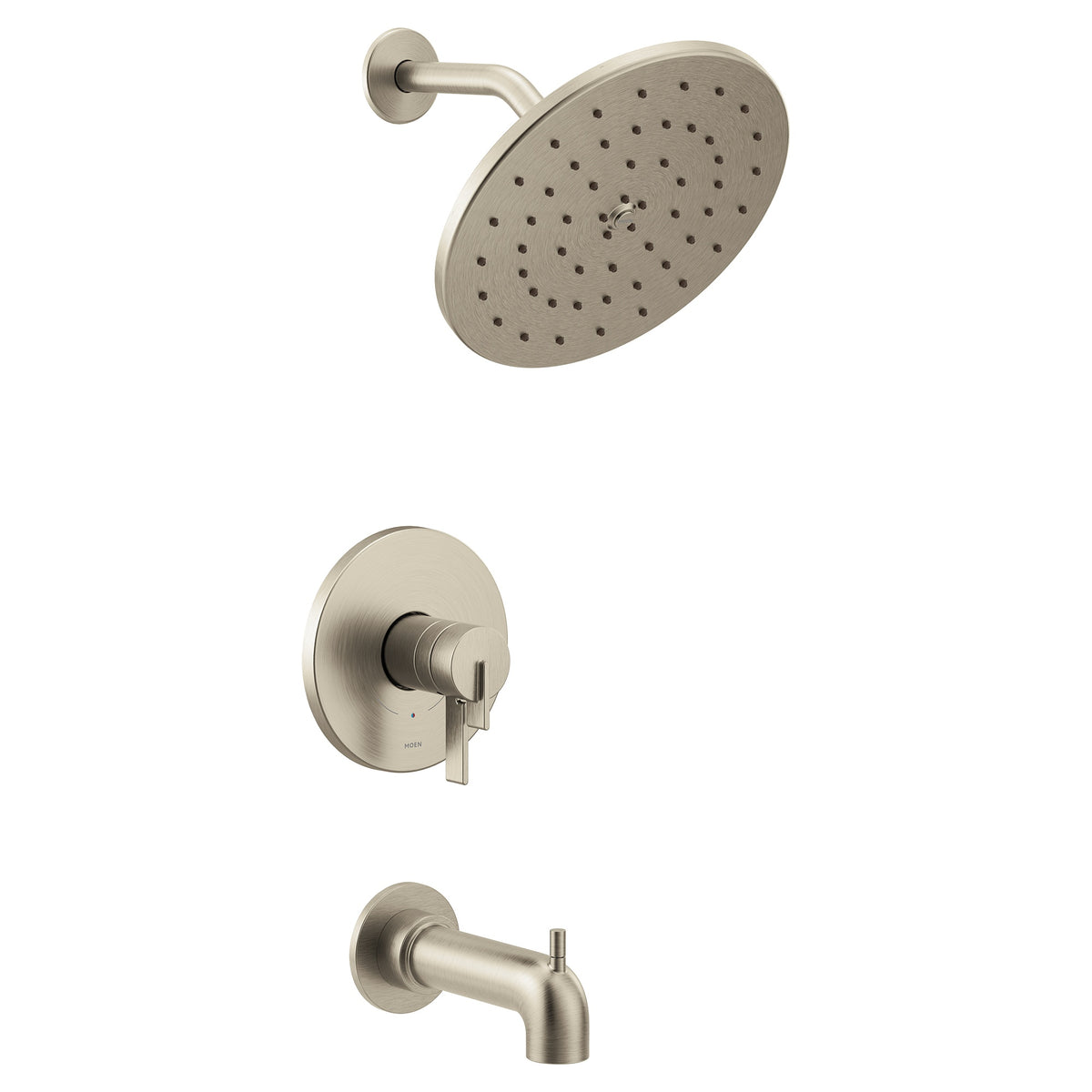 Moen® UT4363EPBN UT4363EP Modern Tub and Shower Trim, 1.75 gpm Shower, Brushed Nickel