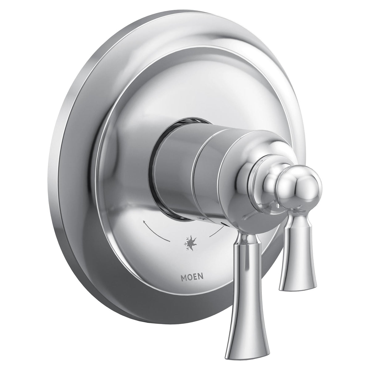 Wynford - Traditional Valve Trim - Chrome - Wall Mount