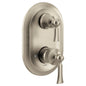 Wynford - Transfer Valve Trim - Brushed Nickel - Wall Mount