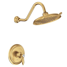 Weymouth M-Core - Shower Trim - Brushed Gold - Wall Mount