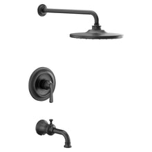 Colinet M-Core - Tub/Shower Trim - Matte Black - Wall Mount