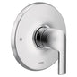 Doux - Tub/Shower Valve Only Trim - Polished Chrome