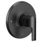 Doux - Tub/Shower Valve Only Trim - Matte Black - Wall Mount
