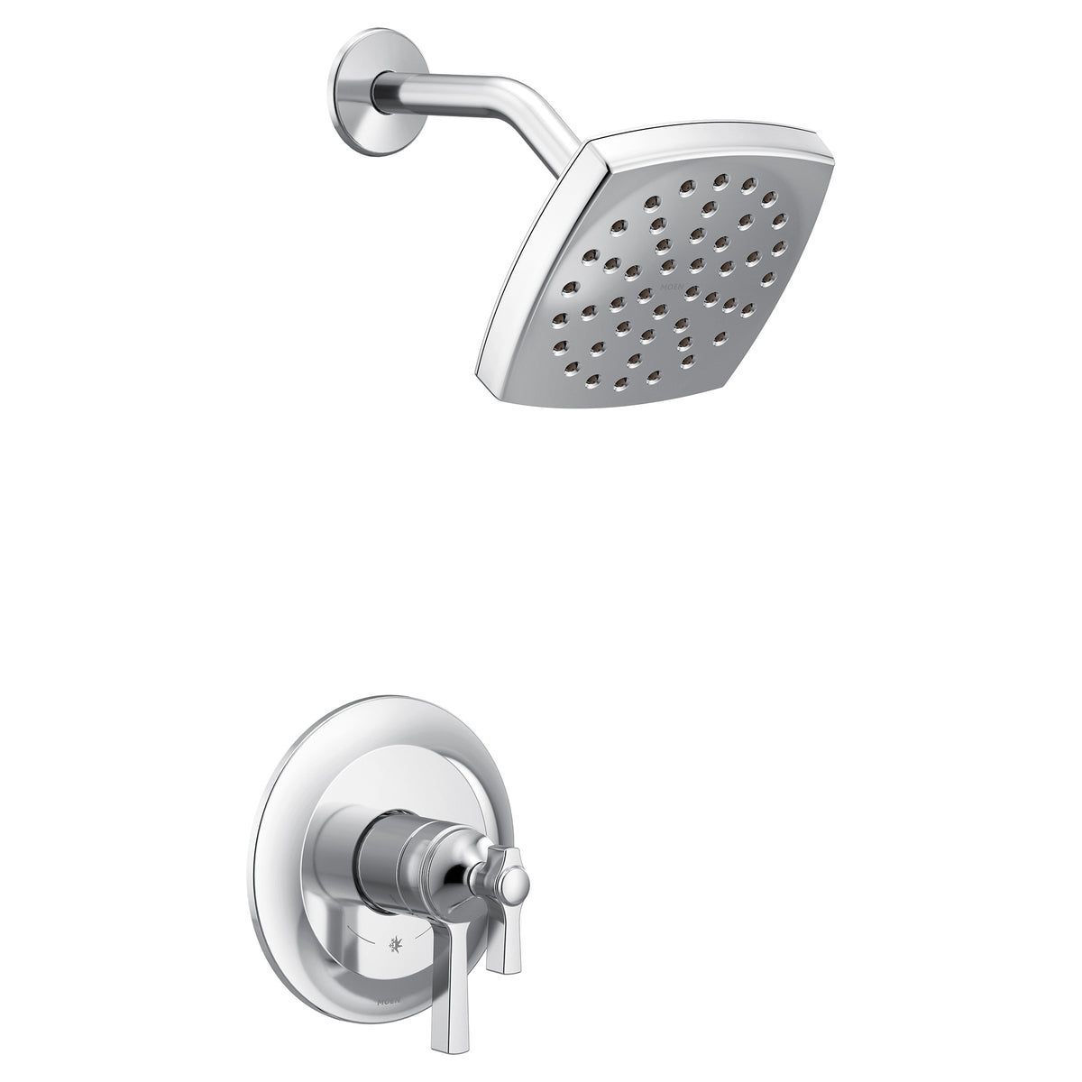 Flara - Universal Shower Trim - 1.75 GPM Shower - 6-1/8" Dia