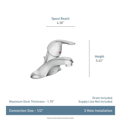 Adler - Faucet - Chrome - Deck Mount