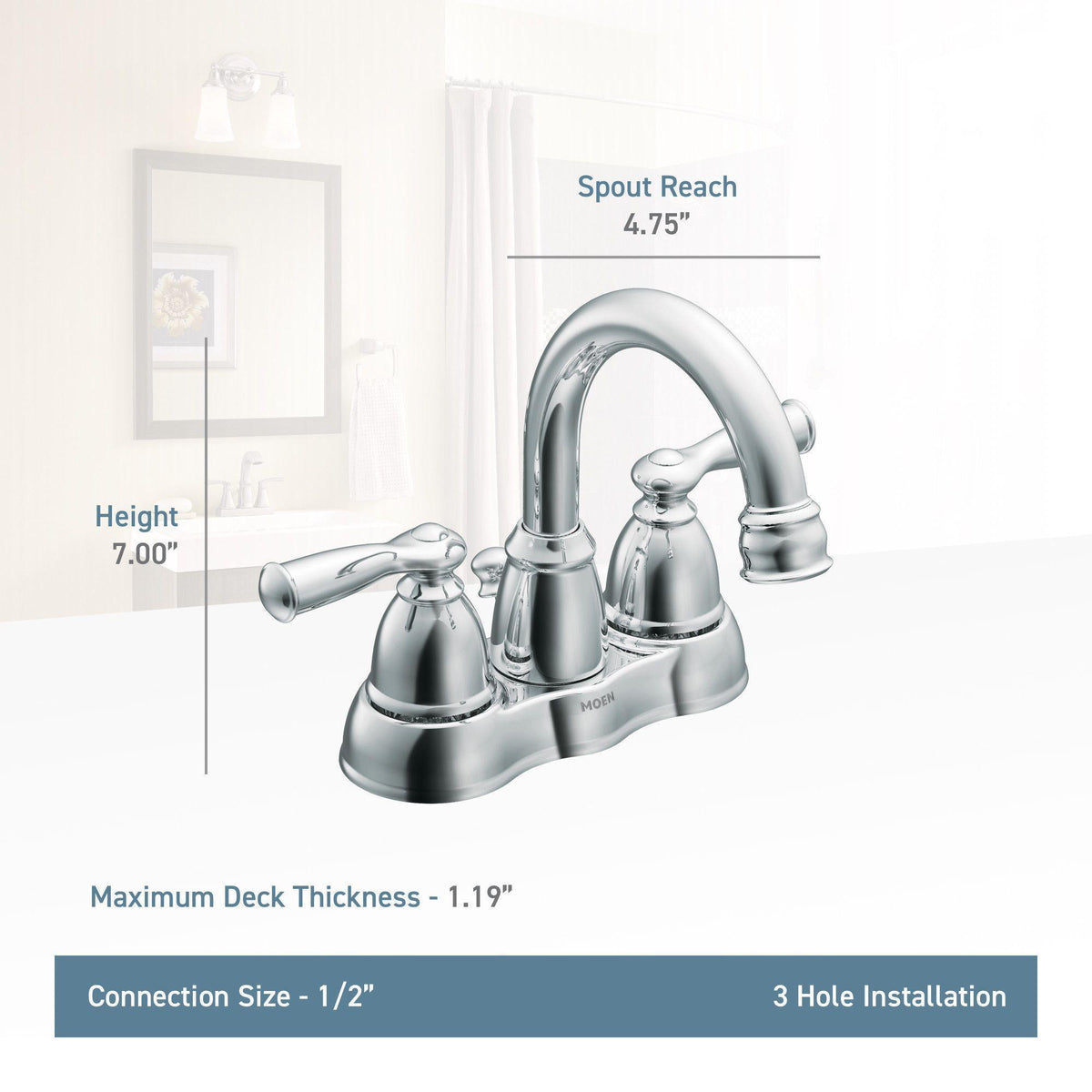 Banbury - Faucet - 7" H - Deck Mount