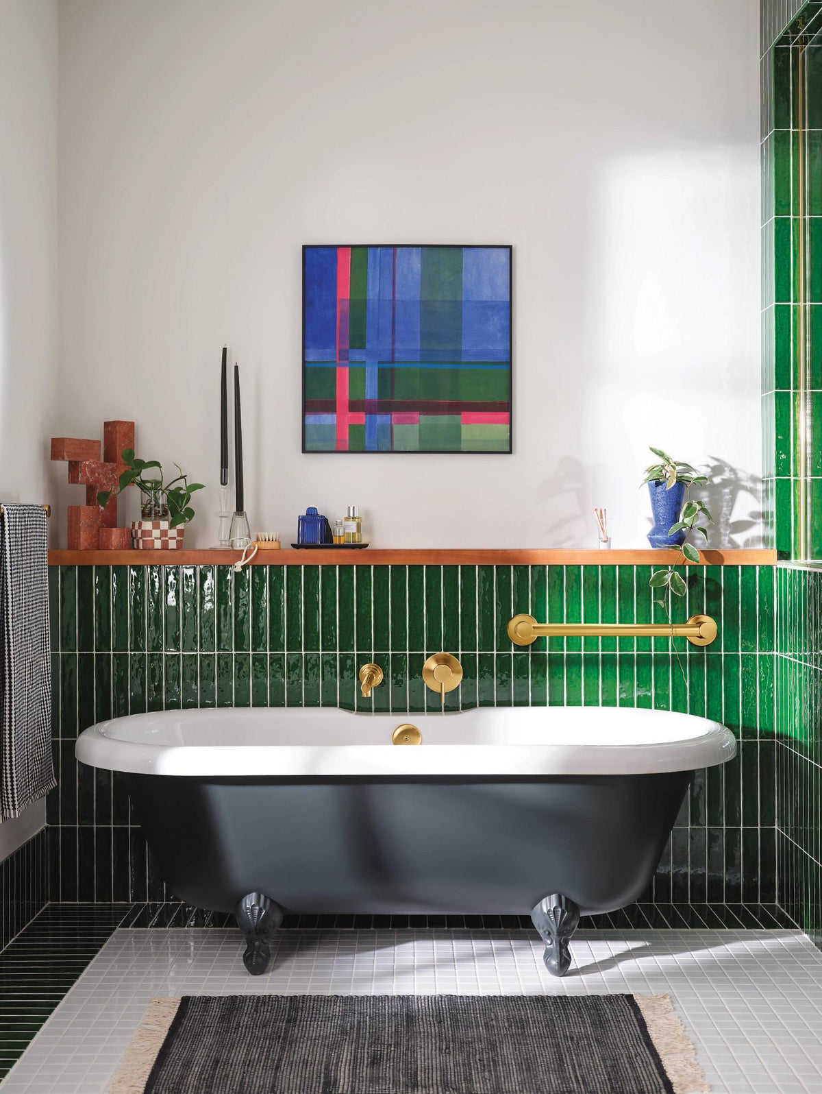 Align - Tub Filler - Brushed Gold - 8 GPM