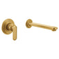 Moen® WT621BG Greenfield™ Transitional Tub Filler, 8 gpm Flow Rate, Brushed Gold, 1 Handles, Domestic