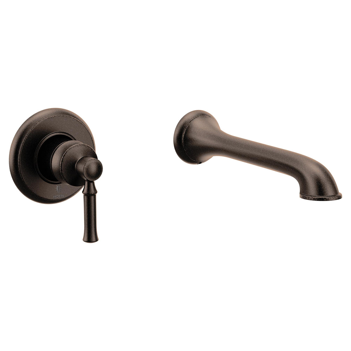 Moen® WT681ORB Dartmoor Tub Filler, 8 gpm Flow Rate, 8 in Center, Oil Rubbed Bronze, 1 Handles, Domestic