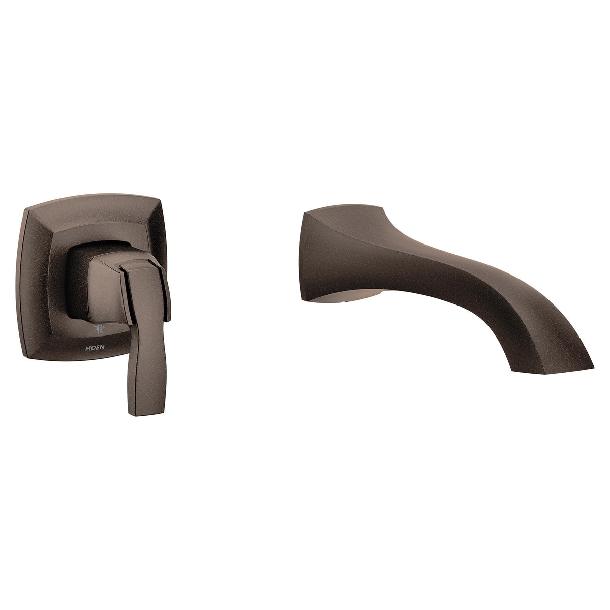 Moen® WT691ORB Voss Tub Filler, 8 gpm Flow Rate, 8 in Center, Oil Rubbed Bronze, 1 Handles, Domestic
