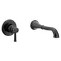 Smooth Tub Filler - Matte Black - 10"
