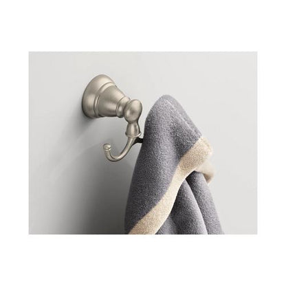 Banbury Robe Hook, Spot Resist Brushed Nickel