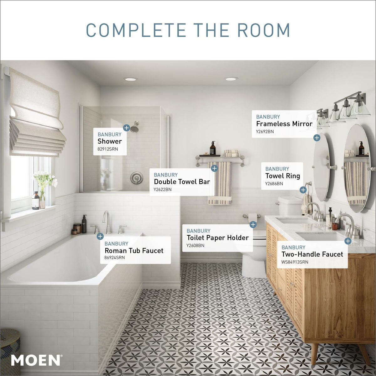 Banbury - Faucet - 7" H - Deck Mount