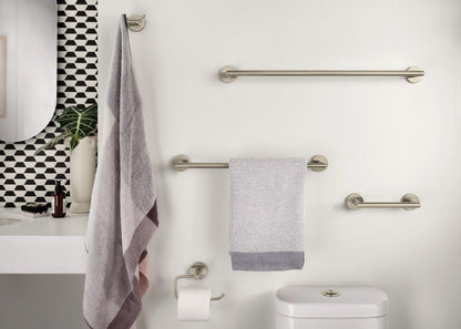 Arlys - 7-1/4" Hand Towel Bar - Brushed Nickel