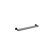 Arlys - 24" Double Towel Bar - Matte Black - Zinc