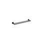 Arlys - 24" Double Towel Bar - Matte Black - Zinc